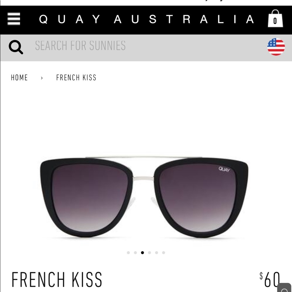 Quay Australia “French kiss” sunnies